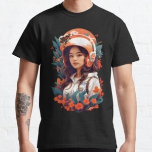 girl-in-space-illustration-premium-t-shirt-qtupe Girl in Space Illustration Premium T-Shirt